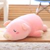 Pig Plush Pillow PP Cotton Filling Sofa Ornament Pink Cute Piggy Pillow Stuffed Animal Doll Birthday Gift