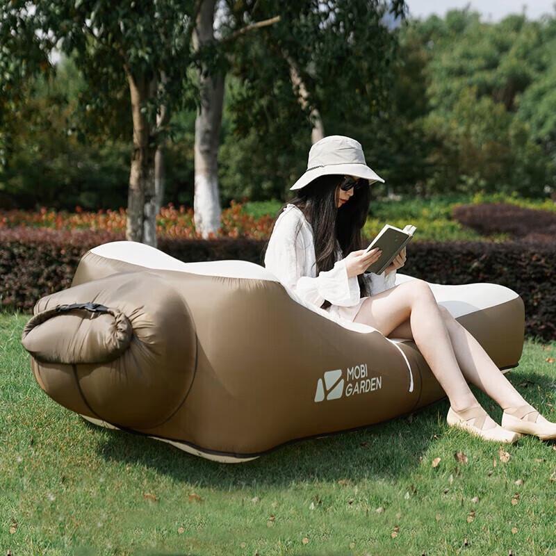 Mobi Garden Single Outdoor Inflatable Air Mattress