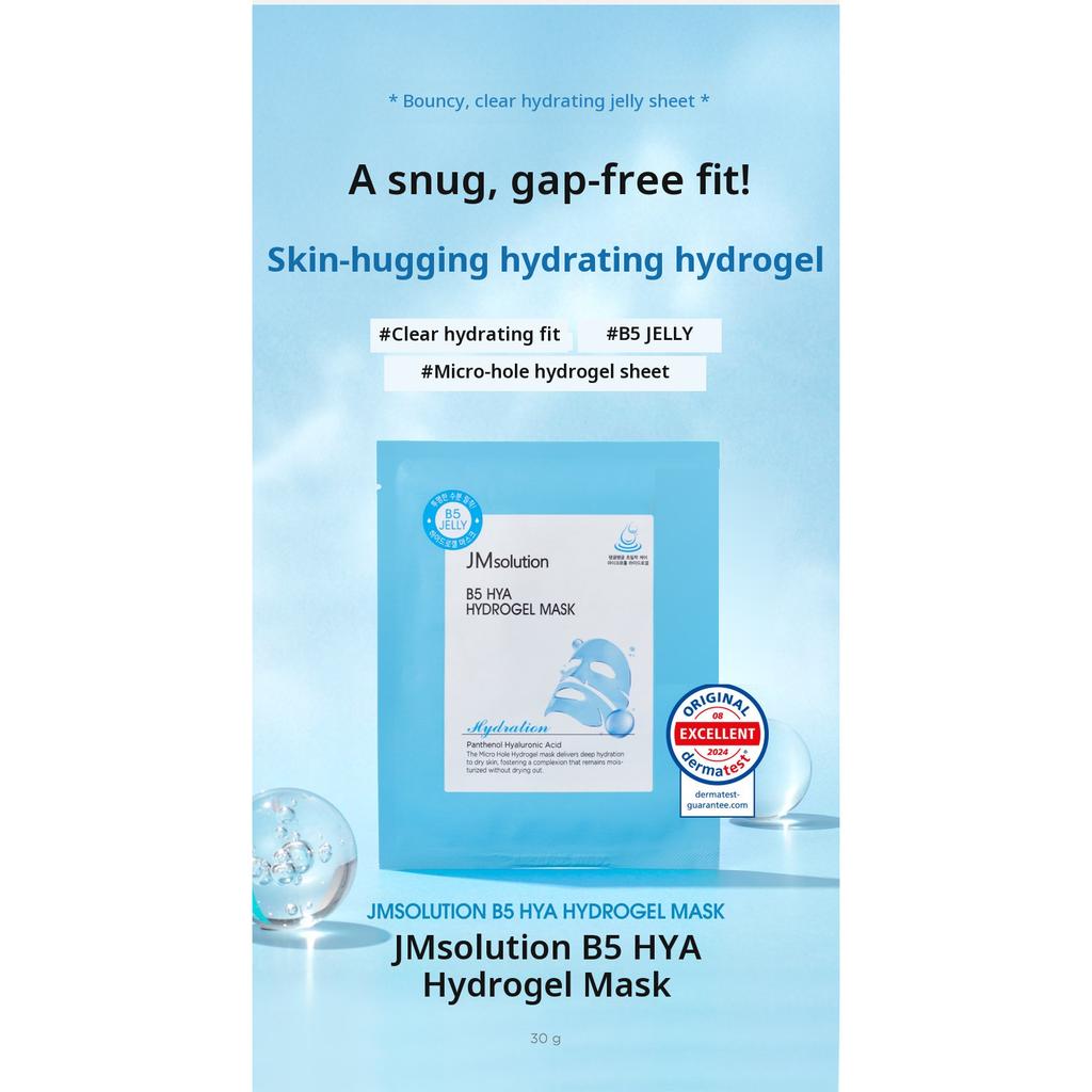 [DAISO] JMsolution B5 Hya Face Masks - Essence Sheet 30ml or Hydrogel 30g