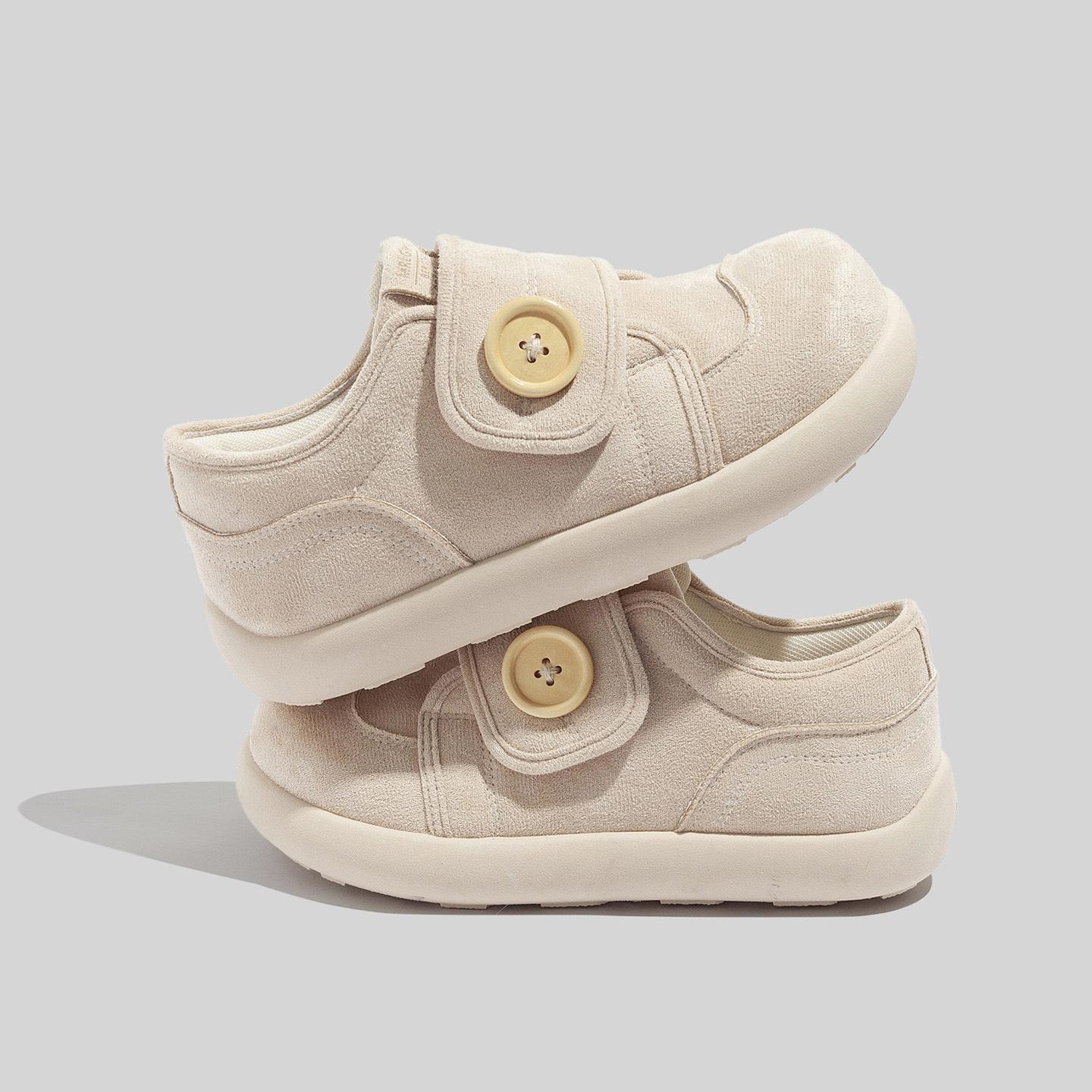 

Velcro Shoes - New Style, Versatile, Thick-soled, Casual Sneakers 40 бежевий