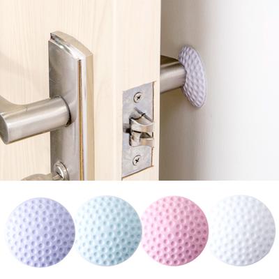 Mute Door Fenders Golf Modeling Rubber Stickers Wall Protect Sticker Baby Head Fender Handle Door