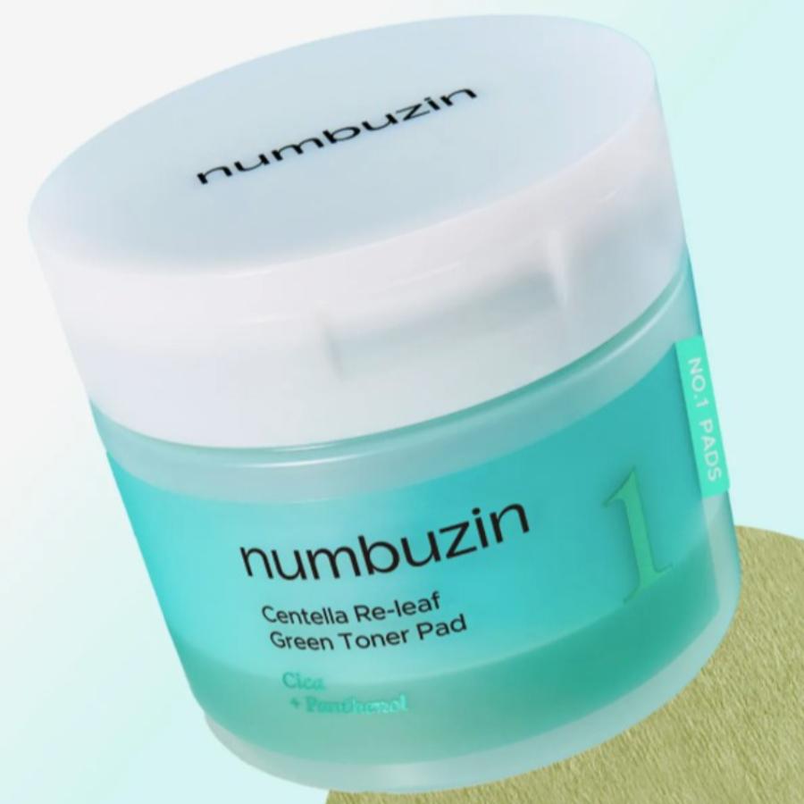 

numbuzin No.1 Centella Re-leaf Green Toner Pad 70P