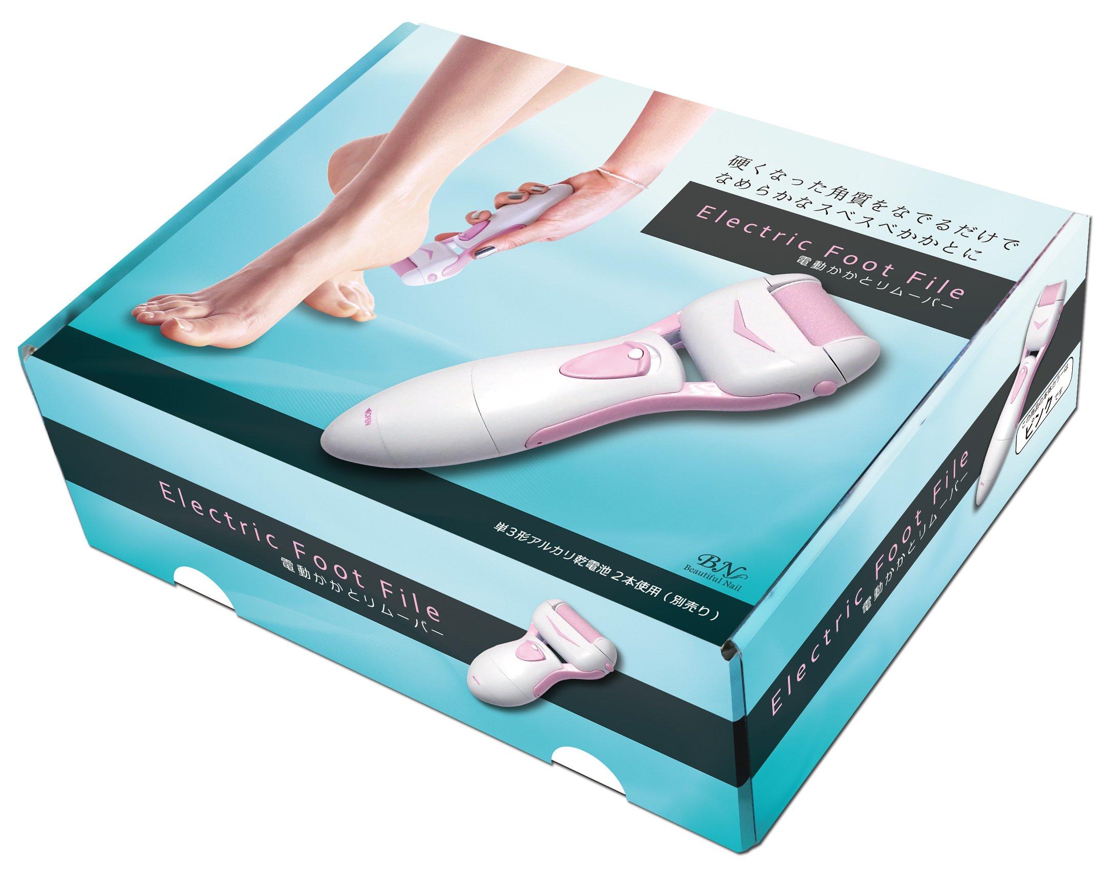 

Электрическая пемза для пяток BN розовая DKR-01