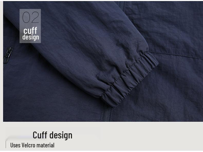 KPB Men's Plus Size Fleece-Lined Autumn Jacket with Stand-Up Collar