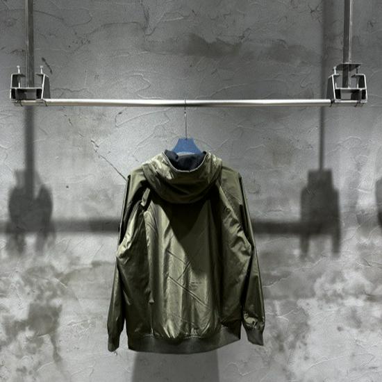 Cross Europe 25SS Men's and Women's Windbreaker Jacket with Inner Mesh and Glasses Lens Holder