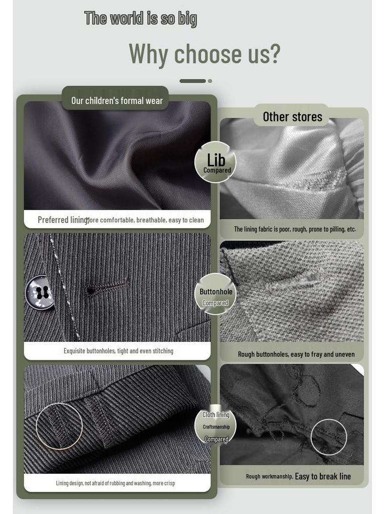 Boys' Chinese Style Summer Suit: Short Sleeve Embroidered Set for Weddings