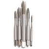 5PCS HSS Metric Plug Hand Tap Drill Set M3   M6 M8 Machine Spiral Point Straight Fluted Screw Thread Hand Tools