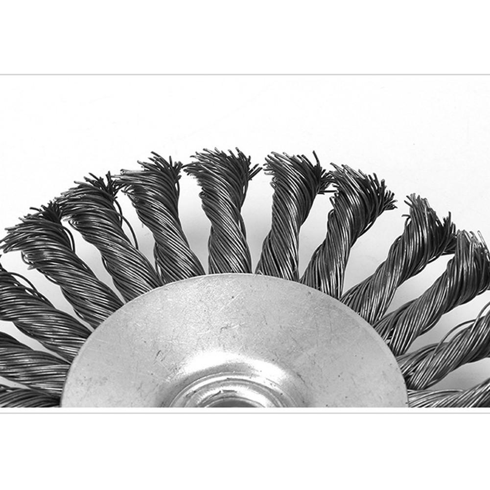 For Burr Removal Wire Brush Grinder Steel 100mm/115mm/125mm 12500rpm