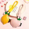 Cartoon Cherry Bag Pendant Pink Peach Car Keyring Cute Bag Accessories  Backpack Decoration