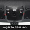 Front Reading Light Frame Interior Decoration Trim For Mercedes Benz CLA C117 GLA X156 A B Class W176 W246 2015-18 Car Accesory