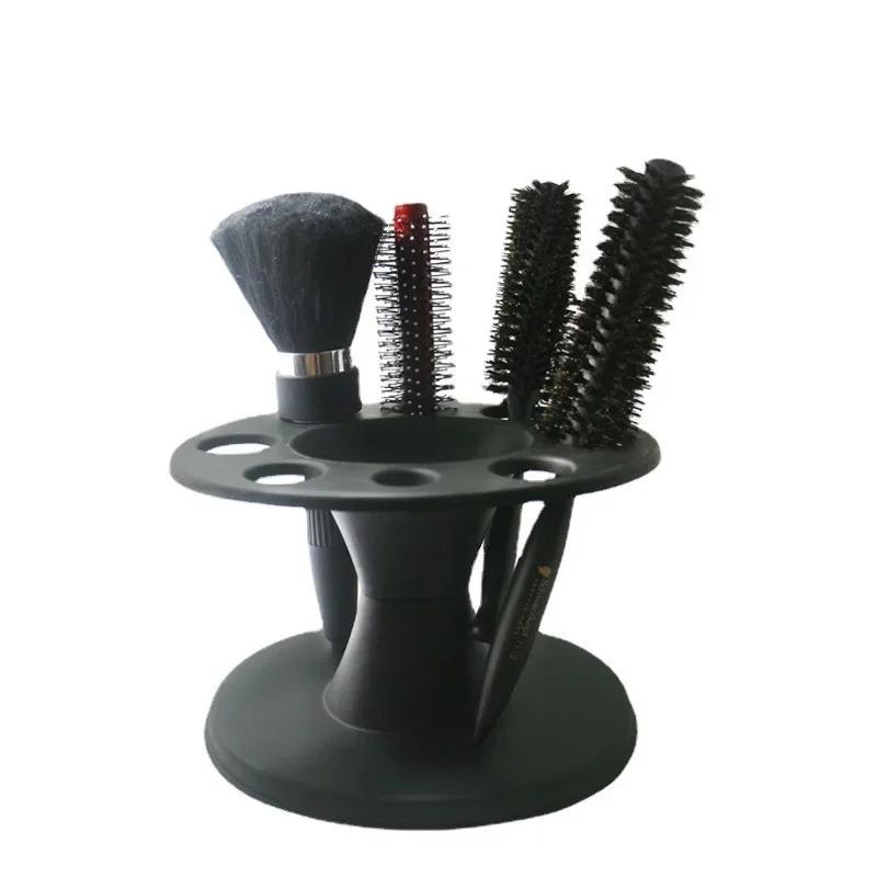1Pcs Salon Barber Comb PP Storage Stand For Hairdressing Combs Brushes Scissors Iron Roll Organizer Rack Hair Styling Holder