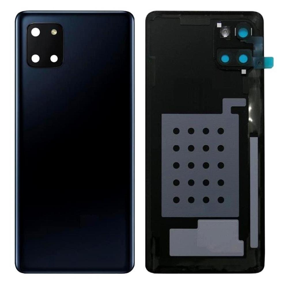 

For Samsung Galaxy Note10 Lite 4G N770 Battery Housing with Adhesive Sticker+Camera Lens Cover Black