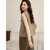 Design-sensual Twist Sweater Winter New Korean Style Atmosphere Casual Vest Jacket for Women