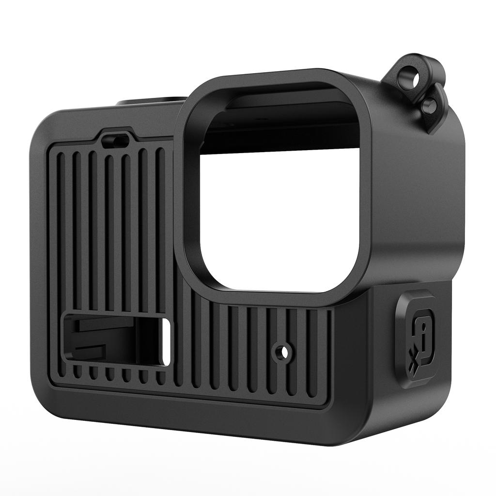 Silicone Case for GoPro Hero Tempered Glass Screen Protector Protective Film Replacement Side Cover Lens Cap Cover
