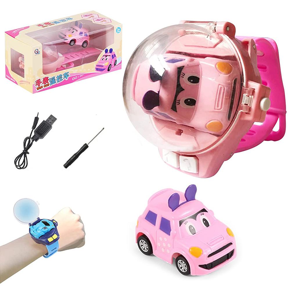 Zegarek Nowość Samochodzik zdalnie sterowany Zabawki Mini Zegarek na rękę Samochodzik RC o dużym zasięgu z osłoną pyłoszczelną Zabawki na zewnątrz dla dzieci