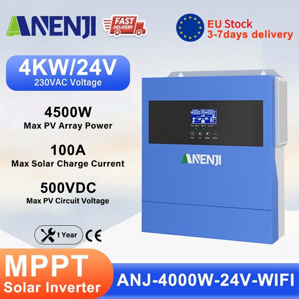 ANENJI 4KW MPPT Hybrid Solar Inverter