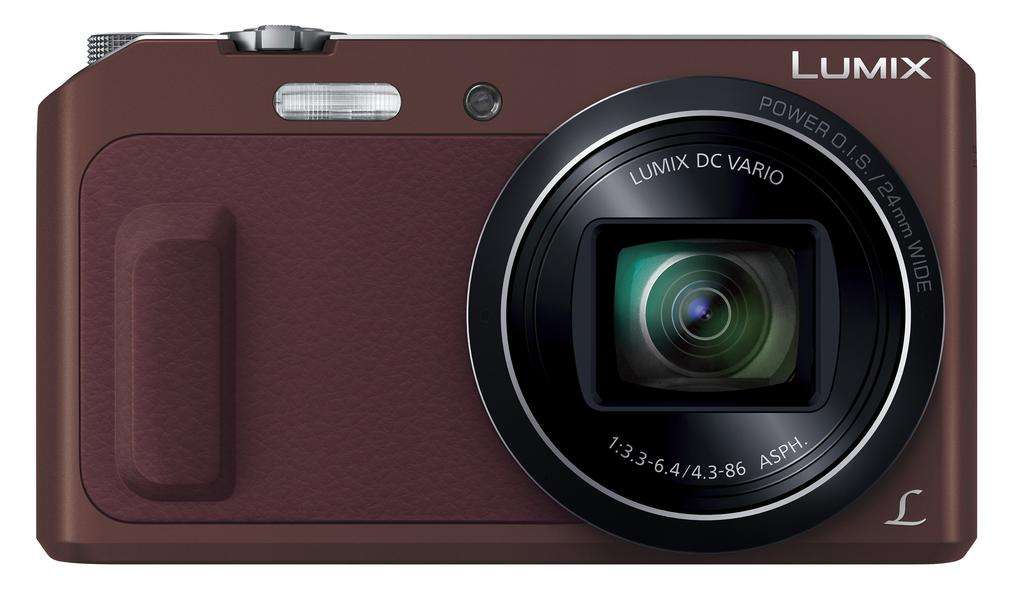 Panasonic Lumix TZ57 Digital 20x Optical Camera, Zoom, Brown, DMC-TZ57-T