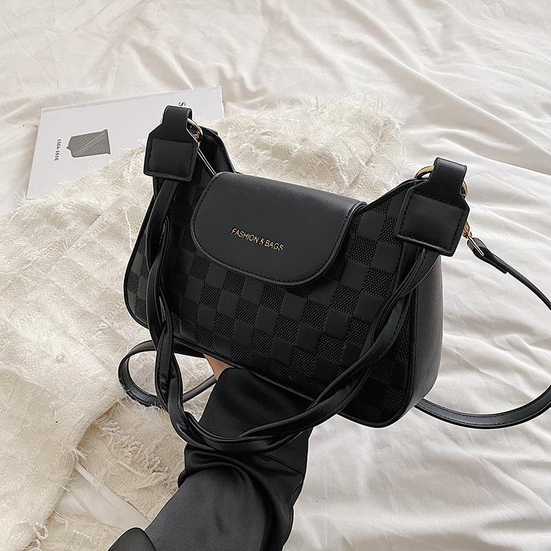 High End Niche Design Bag, New Bag, Women s Popular Versatile Crossbody Bag, Popular Single Shoulder Armpit Bag чёрный