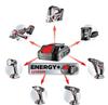 Drill-Driver Set + Flashlight + Battery + Charger + Bag - T 58G016