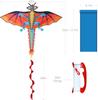Pteranodon Kite, Ideal for Adults and Teens, Perfect for Beginners, Easy To Assemble and Operate, Includes Storage Bag, Perfect for Outdoor Leisure