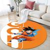 Goku pattern round rug,Carpet Rug for Living Room Bedroom Playroom ,Non-slip Floor Mat,Holiday Gifts and Birthday Gifts.