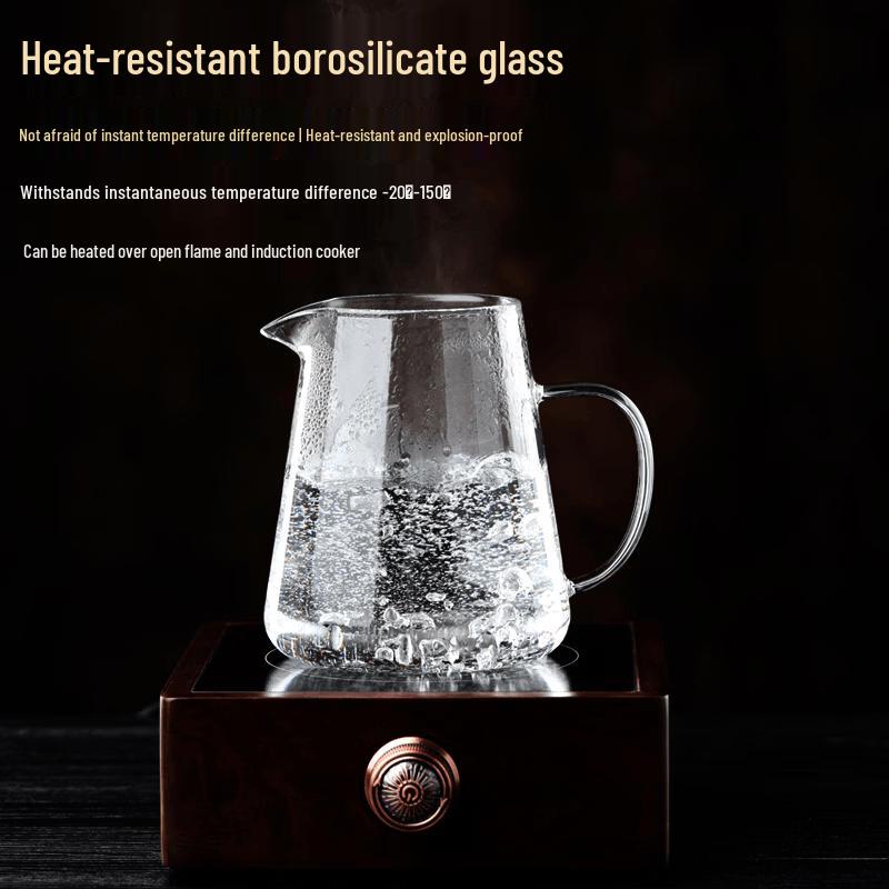 Qiwei Heat-Resistant Glass Tea Infuser Pot