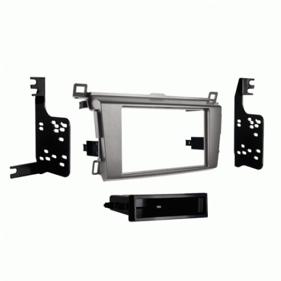 Metra 99-8242G 2013-Up Toyota Rav 4 Iso Single Din Radio Bracket With Pocket