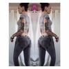 Honey Comfort Mid-Waist Stretch Butt-Lifting Yoga Jeans