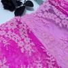 ( 4 Colors ) French Chantilly Lace, 3m X 30cm, Non-stretch Eyelash Lace Fabric for Wedding, Lingerie, Dress, Garment, Sewing & Crafting