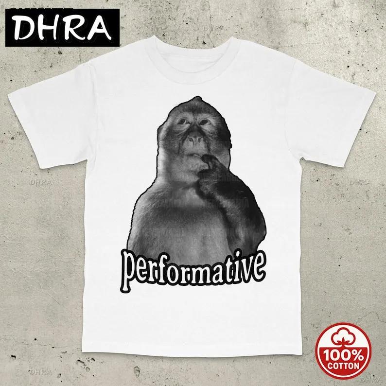 

Performative Funny TShirt Dank Tee Gen Z Viral Shirt Camisetas Mujer for Beach T Shirt Gothic Punk Aesthetic Graphic Tee S