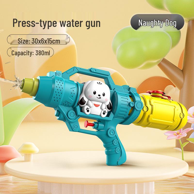 Children's Water Gun Toy: Large Capacity Press-Type Squirt Gun for Boys and Girls Water Play