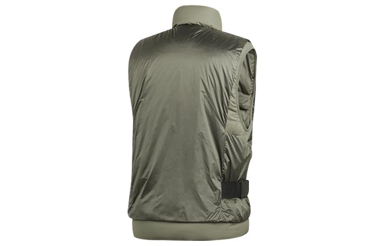 Adidas Vests Men's Ruins Green Stand Collar Moderate Other FT2418