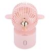 Mini Cooling Fan With Powerful Airflow, Folding Desk Fan Design For Home And Office, USB Rechargeable Battery Operated Handheld Fan With Adjustable Sp