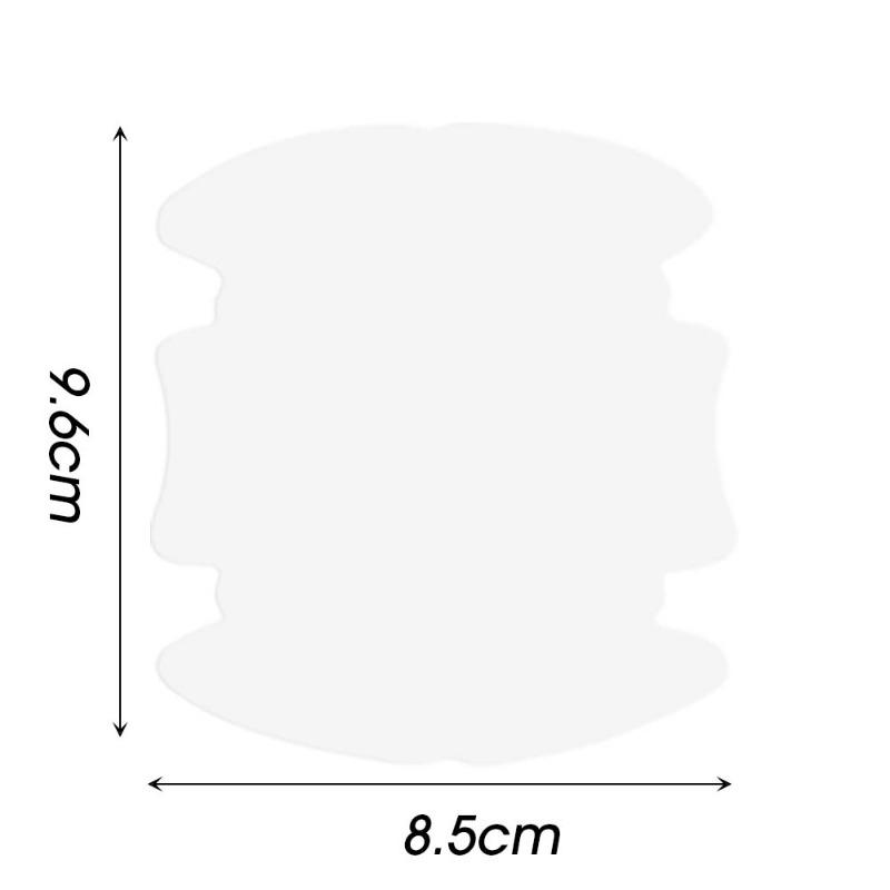 Autotürgriff Transparenter Schutzaufkleber Autotürschale Kratz- und kollisionssicherer unsichtbarer Schutzfolienaufkleber