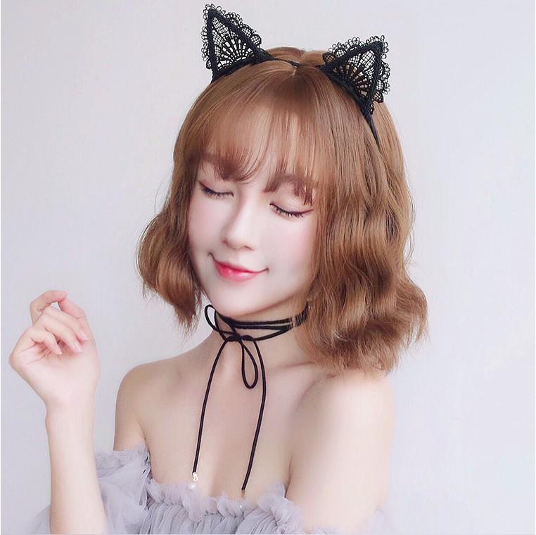 Lace Cat Ears & Rabbit Ears Women's Headband - Cute Face Washing Hair Accessory