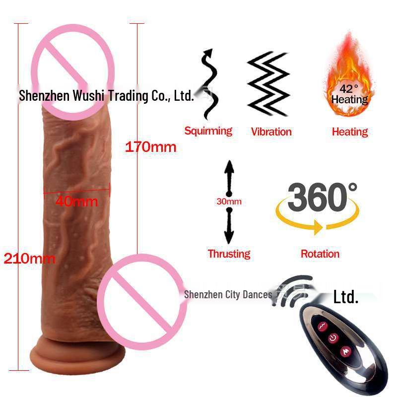 Silicone Vibrating Dildo for Women - Russian Design