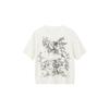 Northern Deer 'Hot Air Balloon' Lyocell Cotton Mulberry Silk Summer Knit T-Shirt WX261227