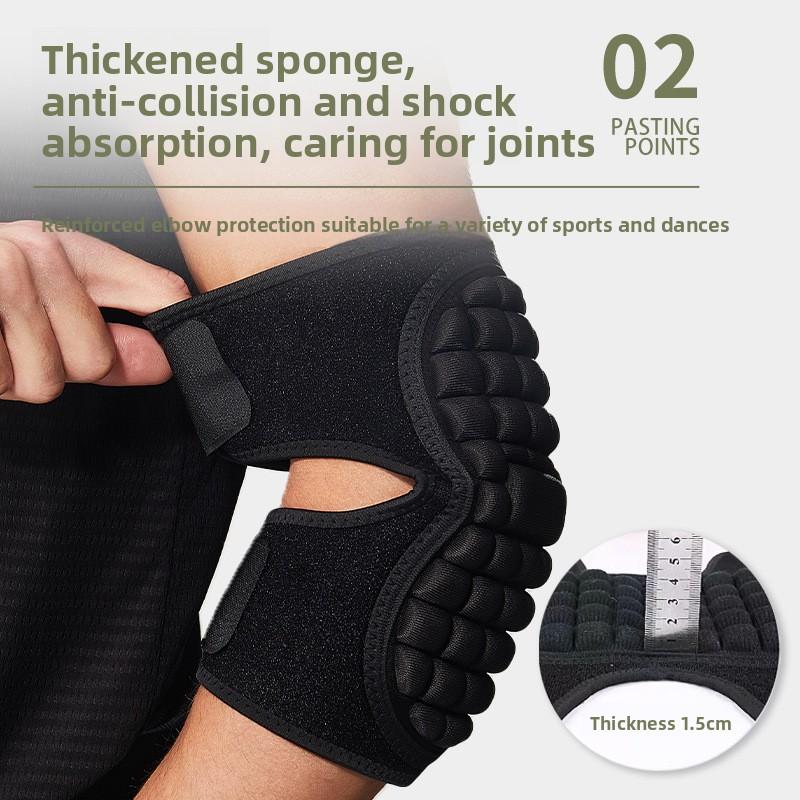 Elbow Pads Honeycomb Yoga Elbow Joint Thickened Sports Arm Guards Basketball Roller Skating Goalkeeper Protective Gear Volleyball Fitness