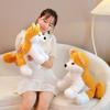 Shiba Inu Plush Toys Cute Cartoon Girl Child Sleeping Companion Dolls Gifts