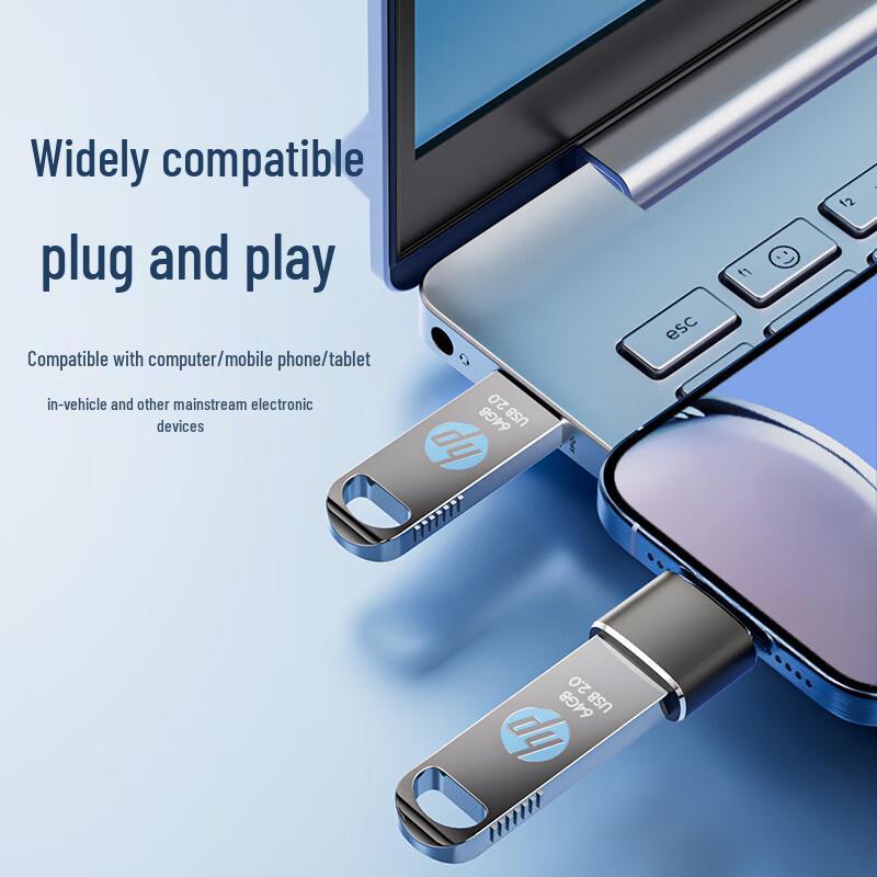 HP V Series Metal USB Flash Drive