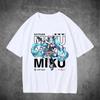 Printed T-shirt Hatsune Miku Printed Street T-shirt New Woman T-shirt Casual T-shirt T-shirt Various