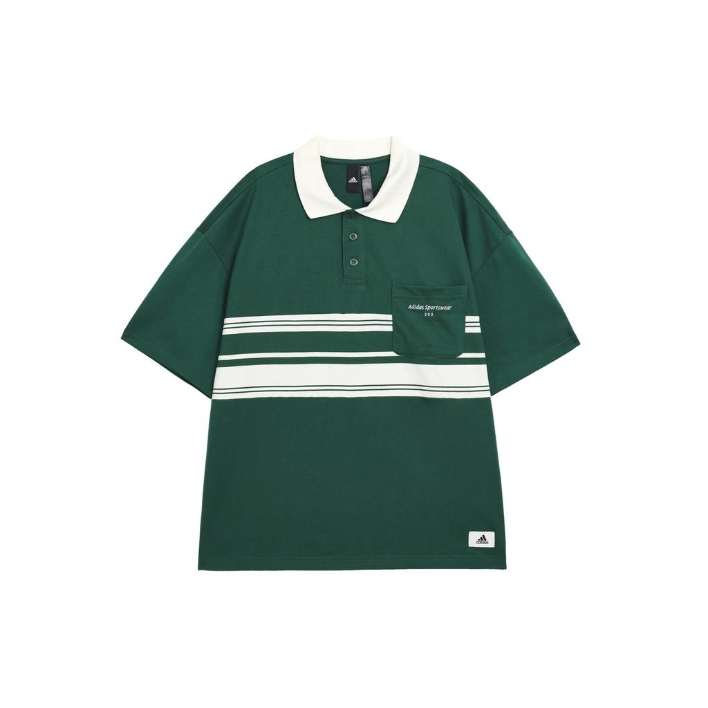 adidas Polo Shirt Men's Forest Green IS4944