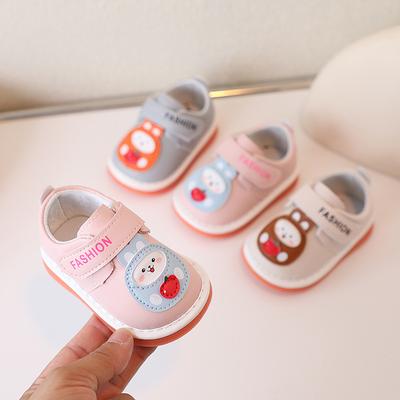 Scarpe Primaverili per Bambini Scarpe da Principessa Scarpe Morbide per Bambini Piccoli Uomo e Donna 0-1 Anni 2 Chiamate Scarpe Suoneranno