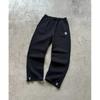 Unisex Embroidered Sweatpants Streetwear Hip Hop Casual Loose Fit Pants