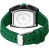 New Business Cool Wine Barrel Shaped Hollowed Dial Men's Wristwatch Silicone Strap Waterproof Luminous Quartz Male Watch