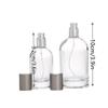 30/50ml Leere nachfüllbare Glasparfümflasche Dickwandige Glas-Sprühflaschen Zylindrische Unterflaschen Reise Parfumzerstäuber Behälter
