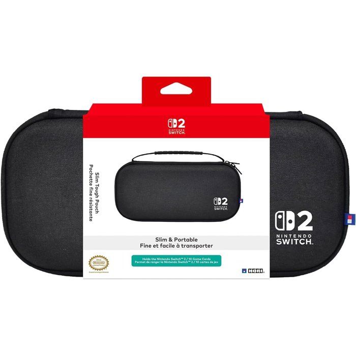 Housse de transport - Nintendo Switch 2 - Hori - Protection rigide - Noir