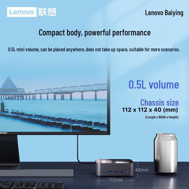 Lenovo Baiying NUC Mini PC with 13th Gen Core i7 (CN version)