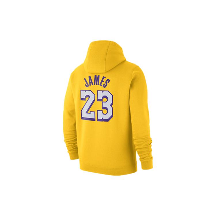 Nike Sweatshirts Men's Yellow Hooded Moderate Regular CJ9547-728