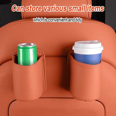 For Car Trucks Back Seat Cup Holders For Car Car Drink Holder Anti-Spill Organizer Elastic Auto Storage Accessories Vehicle Seat